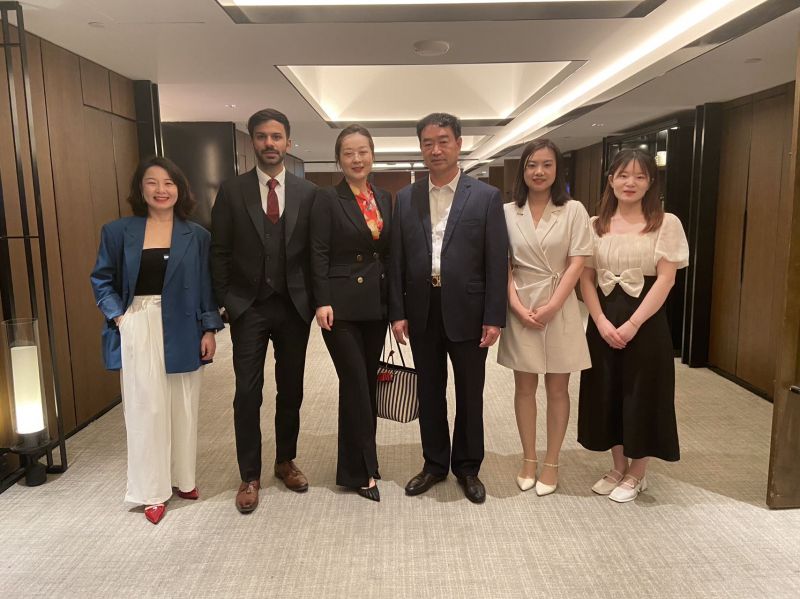 公司骨干參加國外展會(huì)